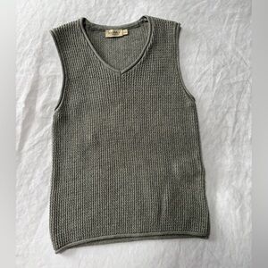 MarMar Copenhagen Wool & Cotton Vest Sleeveless Sweater